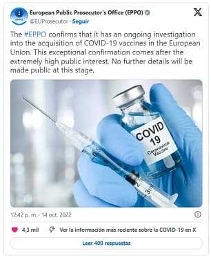 El negocio oculto de los von der Leyen y Pfizer