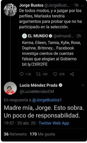 "Niño, eso no se dice"