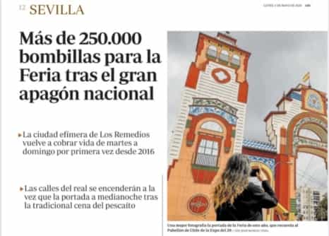 Al apagón | farolillos